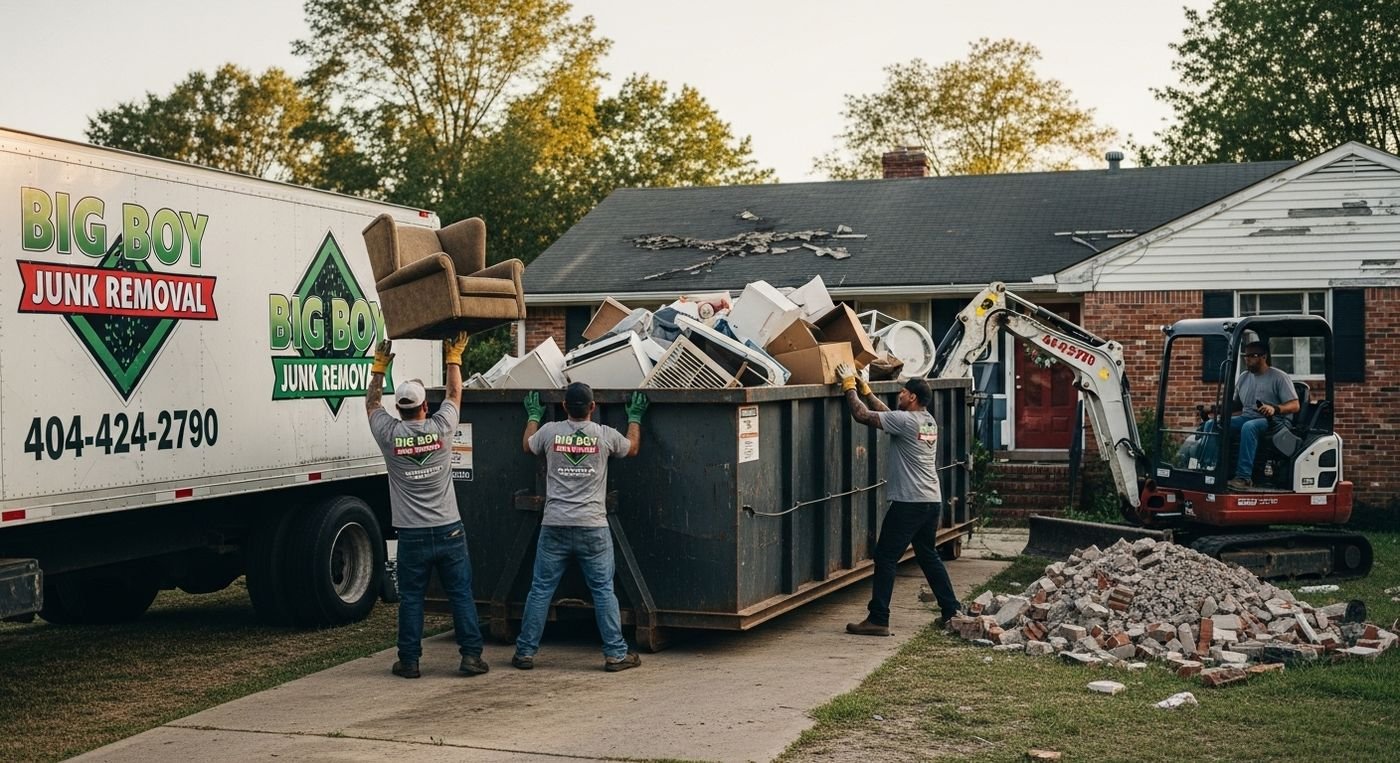 Apartment turnover and move-out junk pickup service